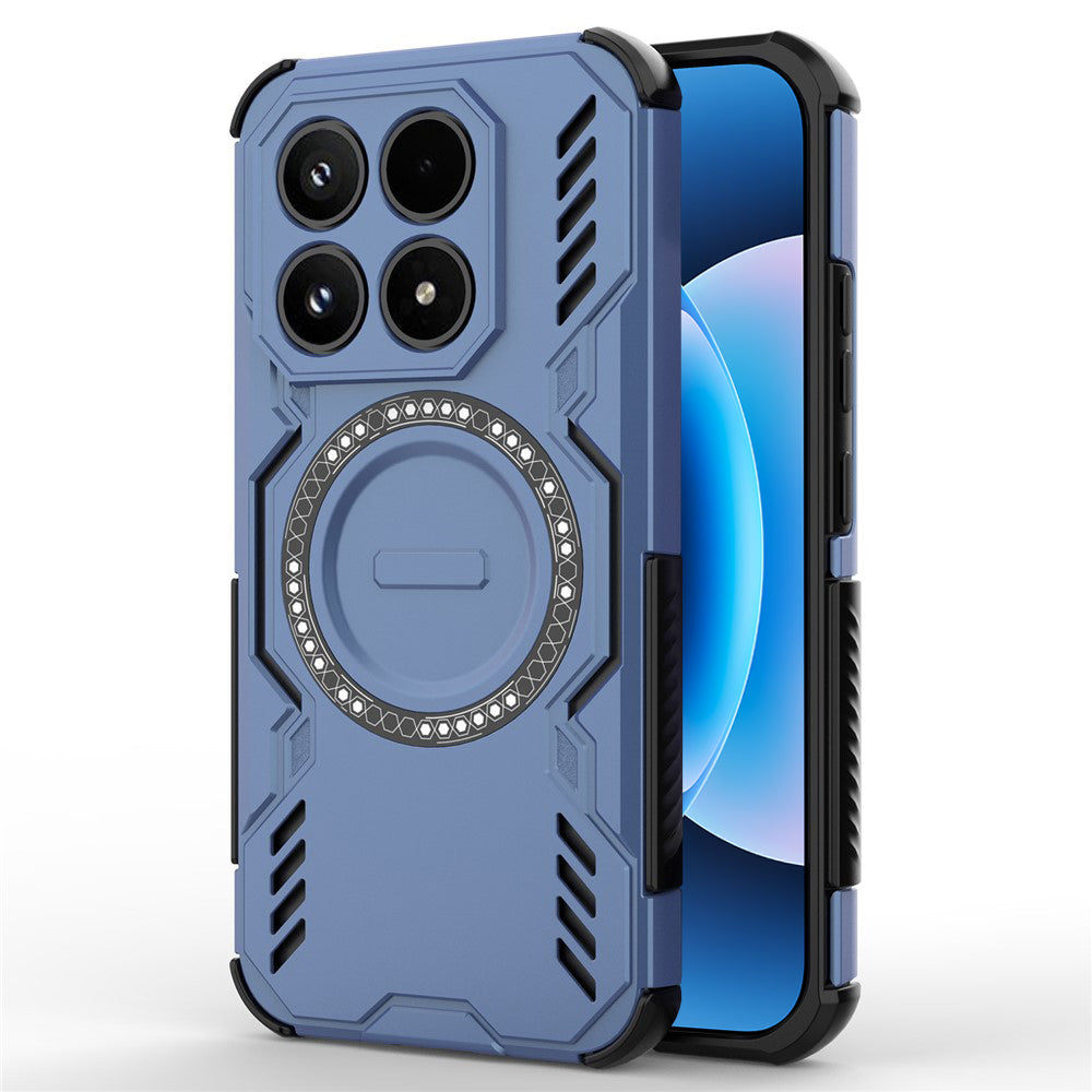 Capa MagSafe para Xiaomi 17, Techsuit, ArmorMag, Azul