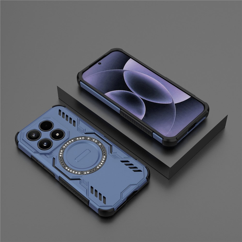 Capa MagSafe para Xiaomi 17, Techsuit, ArmorMag, Azul