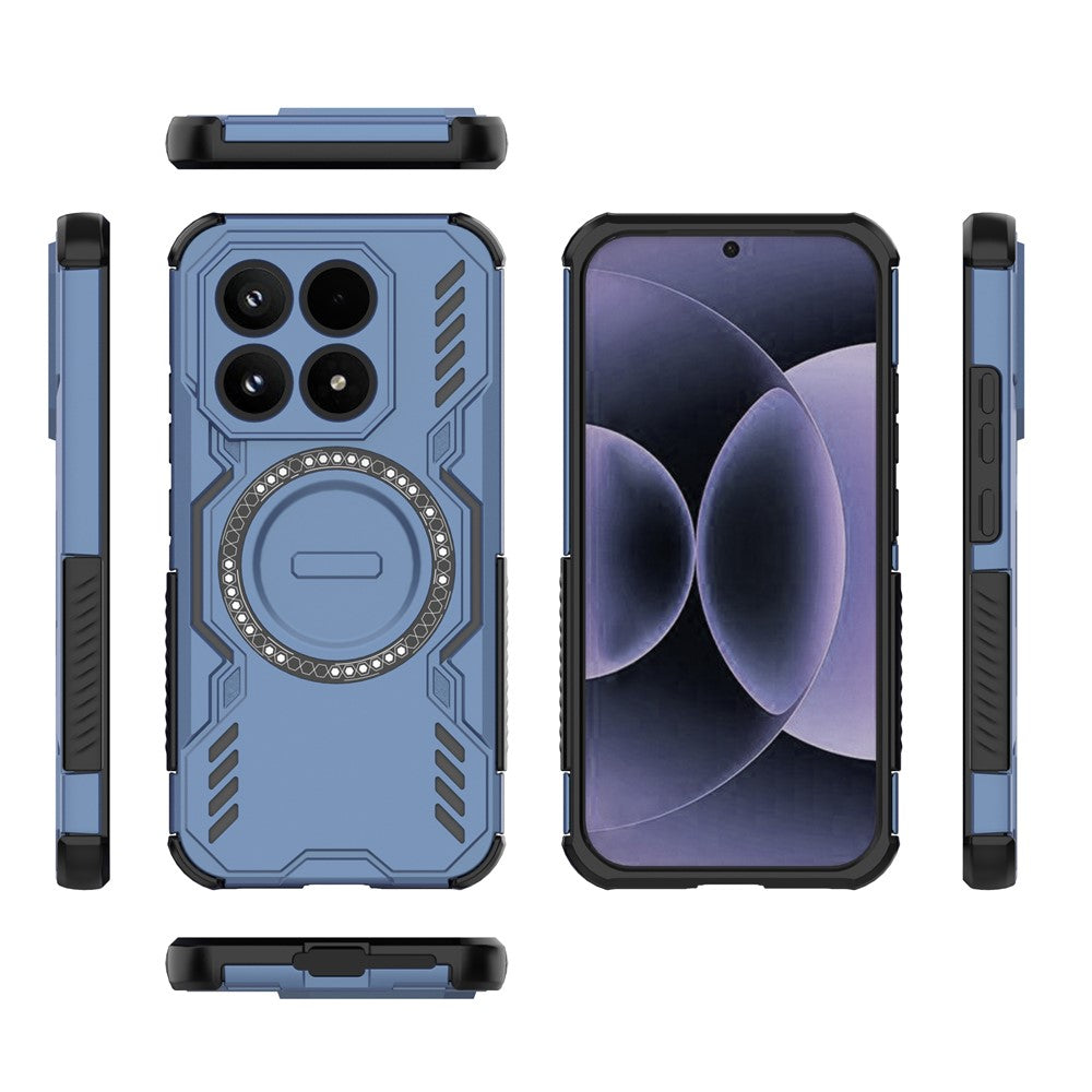 Capa MagSafe para Xiaomi 17, Techsuit, ArmorMag, Azul