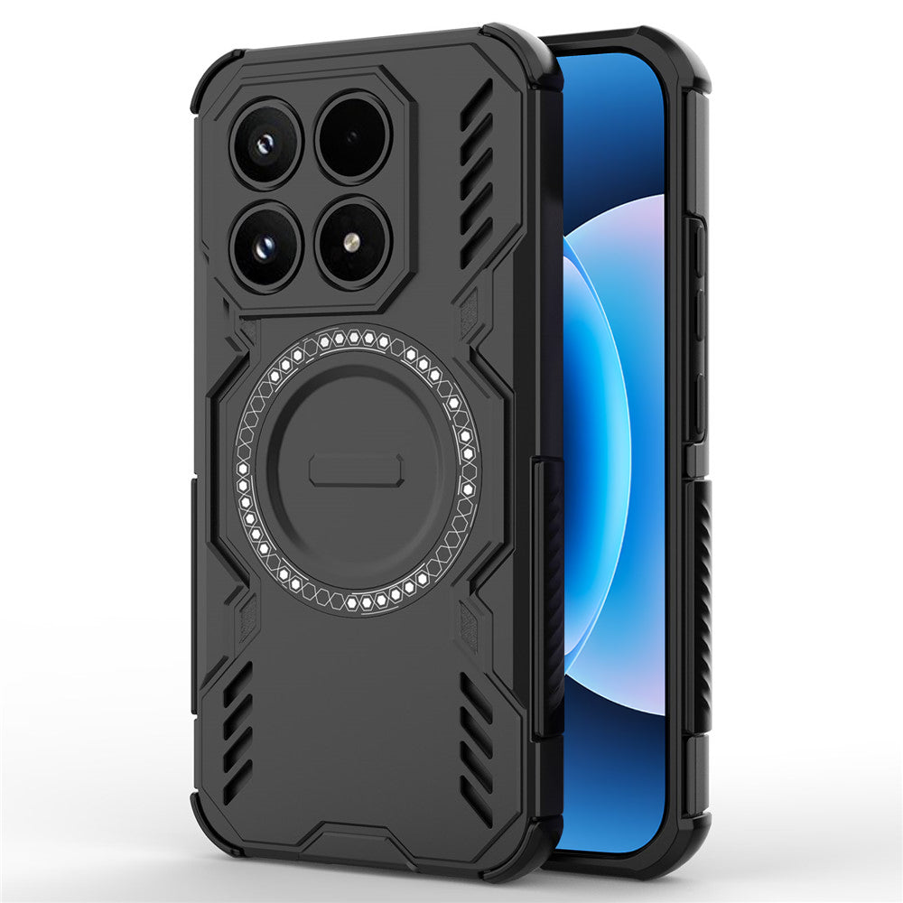 MagSafe Case for Xiaomi 17, Techsuit, ArmorMag, Black
