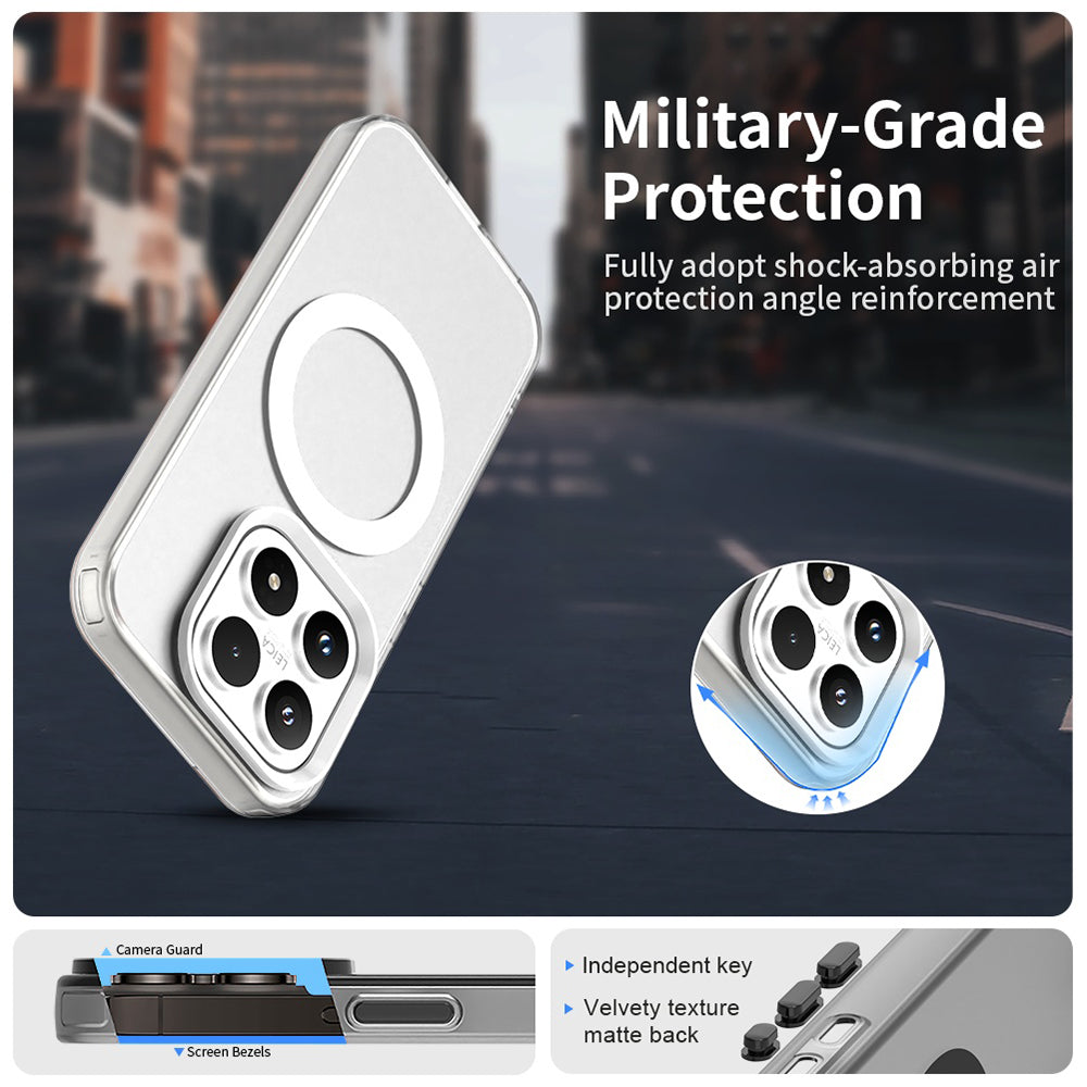 Capa MagSafe para Xiaomi 17, Techsuit, CandyCase, Branca