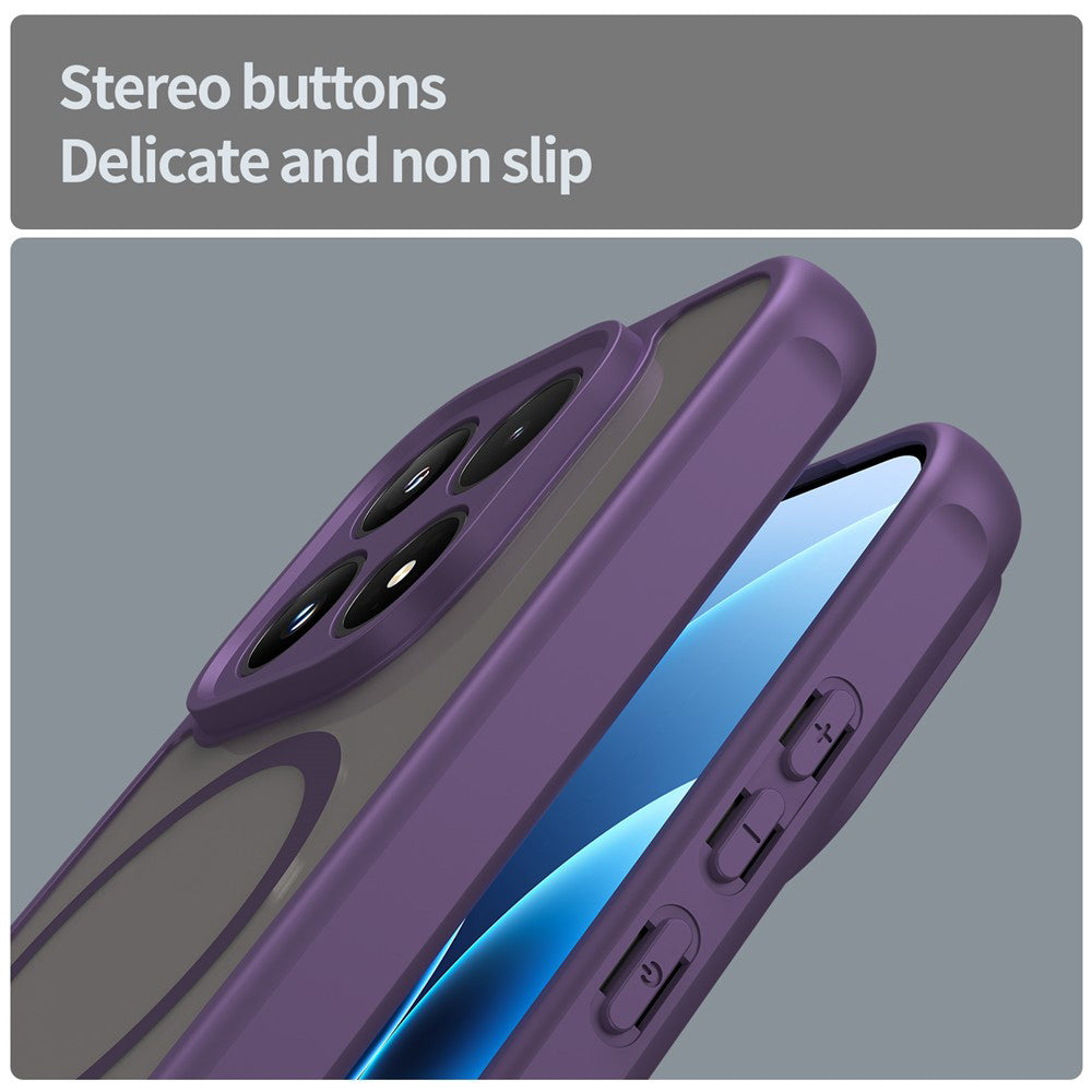 Capa MagSafe para Xiaomi 17, Techsuit, HaloFrost II, Roxo