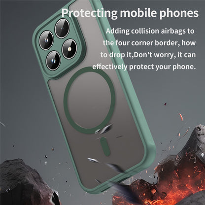 MagSafe Case for Xiaomi 17, Techsuit, HaloFrost II, Green