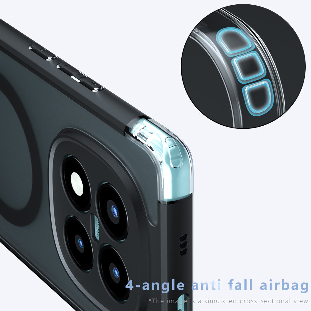 Capa MagSafe para Xiaomi 17, Techsuit, PureFrost, Preta Fosca Satinada
