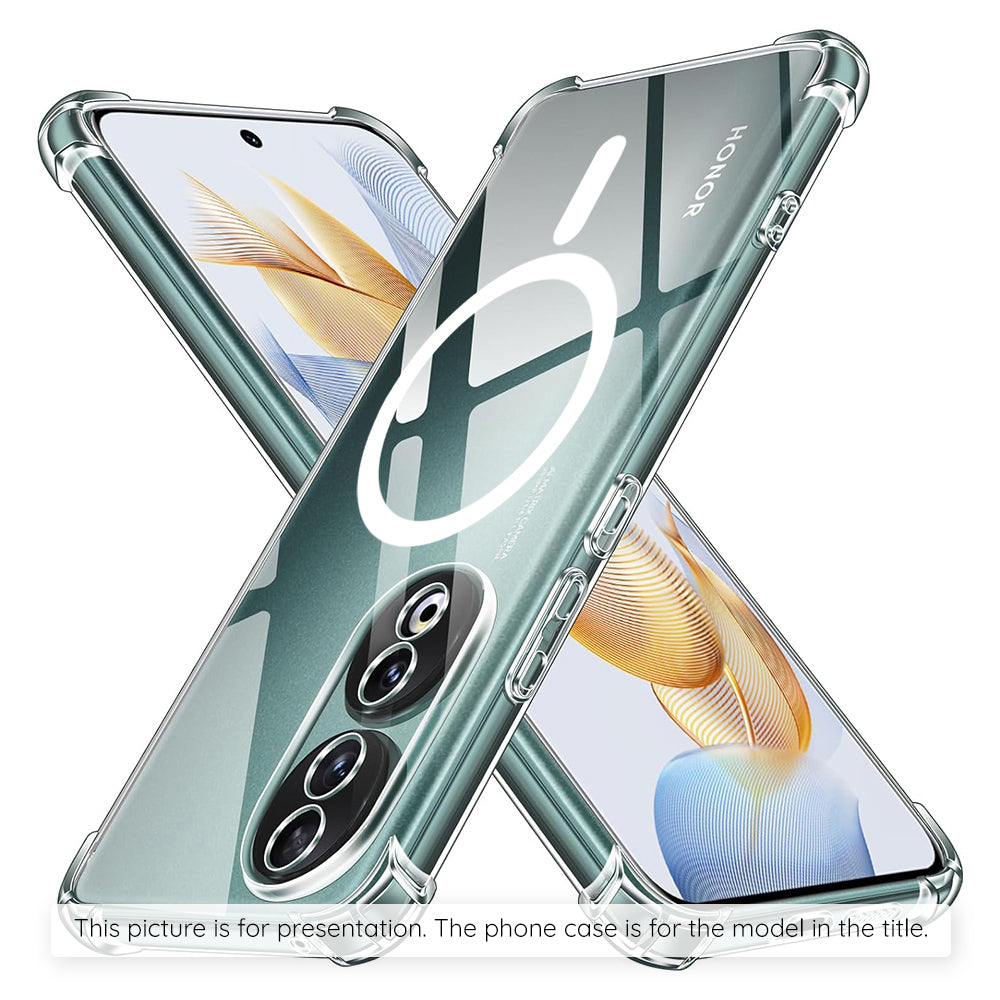 Capa MagSafe para Xiaomi 17, Techsuit, à prova de choques, Transparente