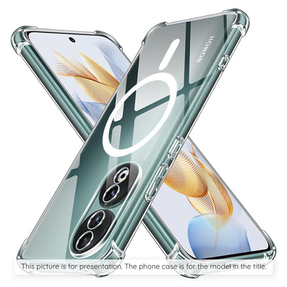 Capa MagSafe para Xiaomi 17, Techsuit, à prova de choques, Transparente