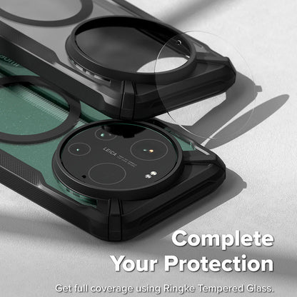 Capa MagSafe para Xiaomi 17 Ultra, Ringke, Fusion X, Preta