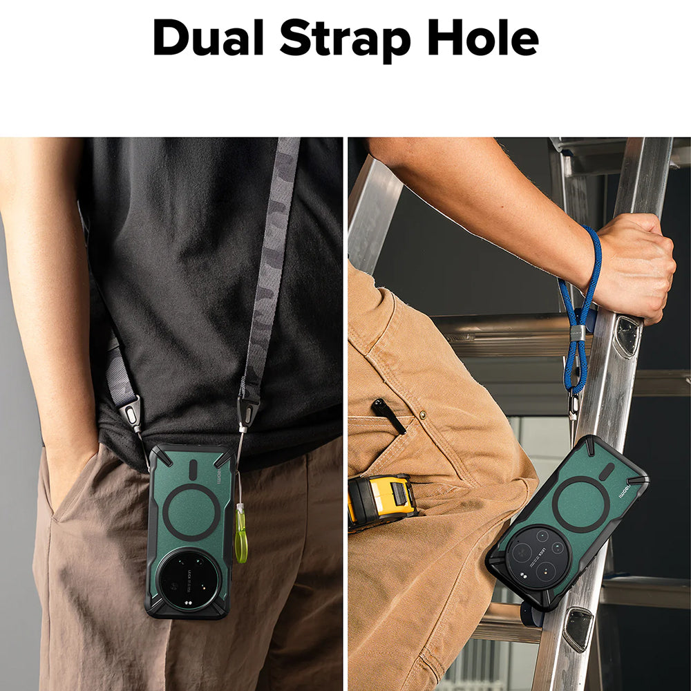Capa MagSafe para Xiaomi 17 Ultra, Ringke, Fusion X, Preta