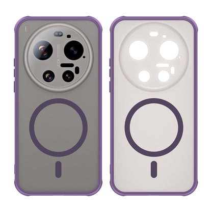 Capa MagSafe para Xiaomi 17 Ultra, Techsuit, HaloFrost II, Roxo
