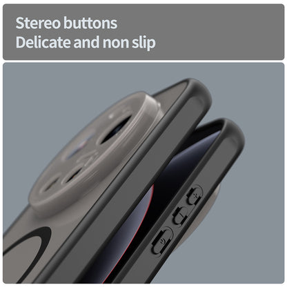 Capa MagSafe para Xiaomi 17 Ultra, Techsuit, HaloFrost II, Preta