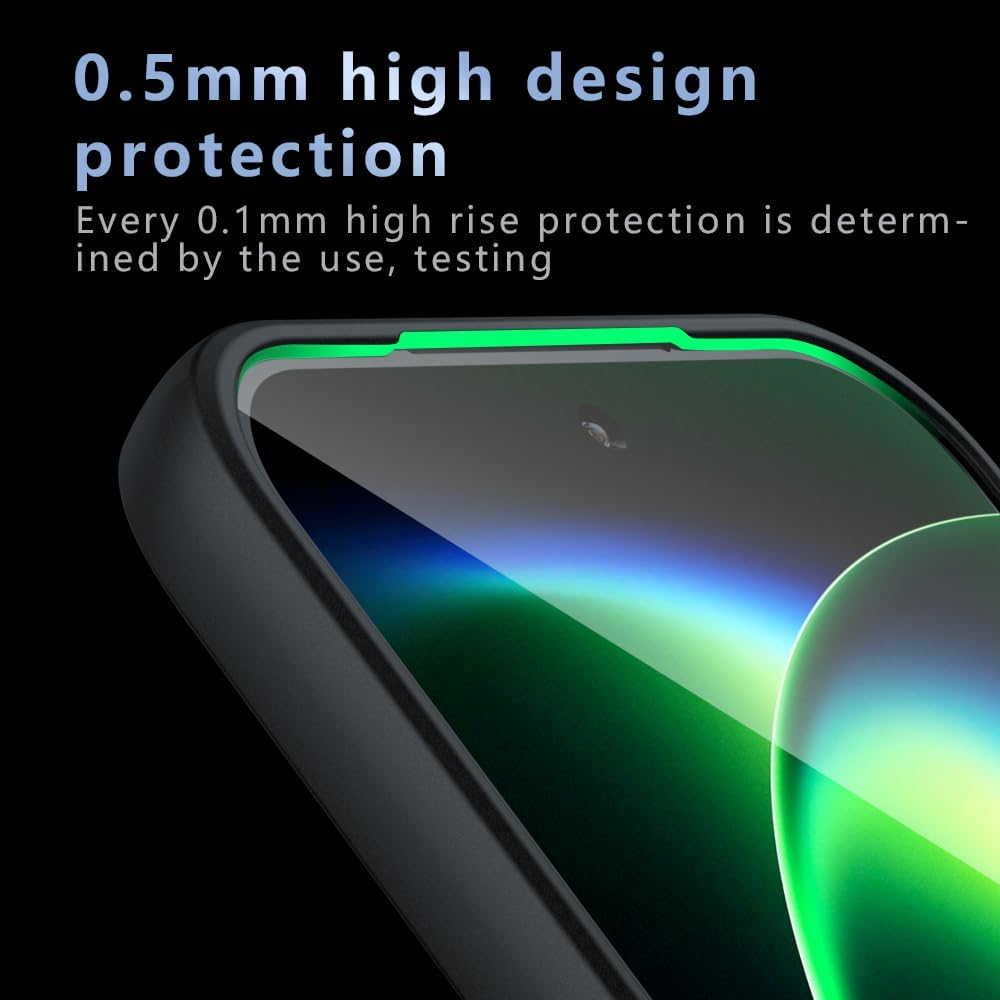 Capa MagSafe para Xiaomi 17 Ultra, Techsuit, PureFrost, Preta Fosca Satinada