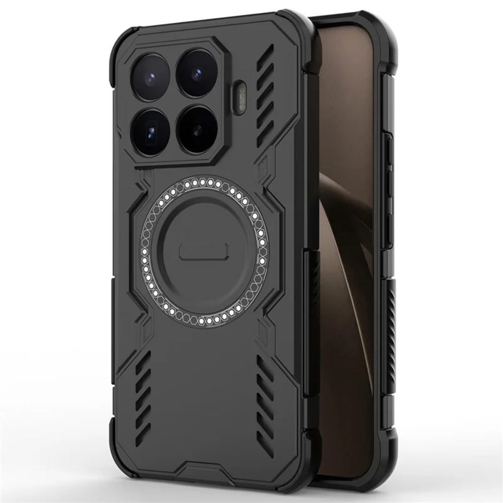 Capa MagSafe para Xiaomi 17T Pro, Techsuit, ArmorMag, Preta