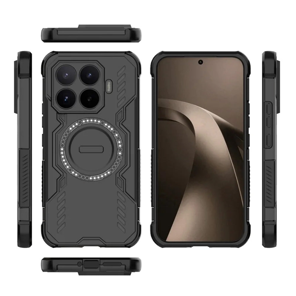 Capa MagSafe para Xiaomi 17T Pro, Techsuit, ArmorMag, Preta