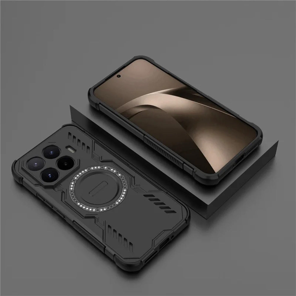 Capa MagSafe para Xiaomi 17T Pro, Techsuit, ArmorMag, Preta