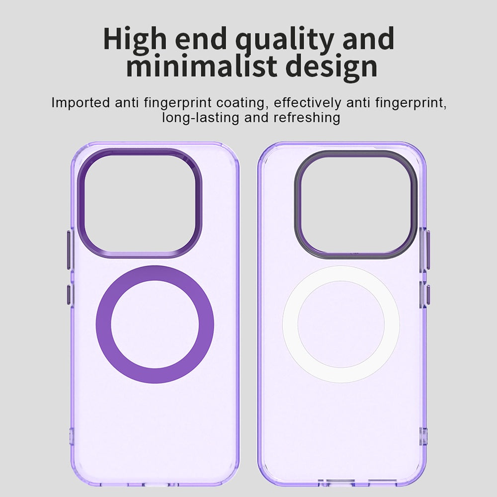Capa MagSafe para Xiaomi 17T Pro, Techsuit, CandyCase, Roxo