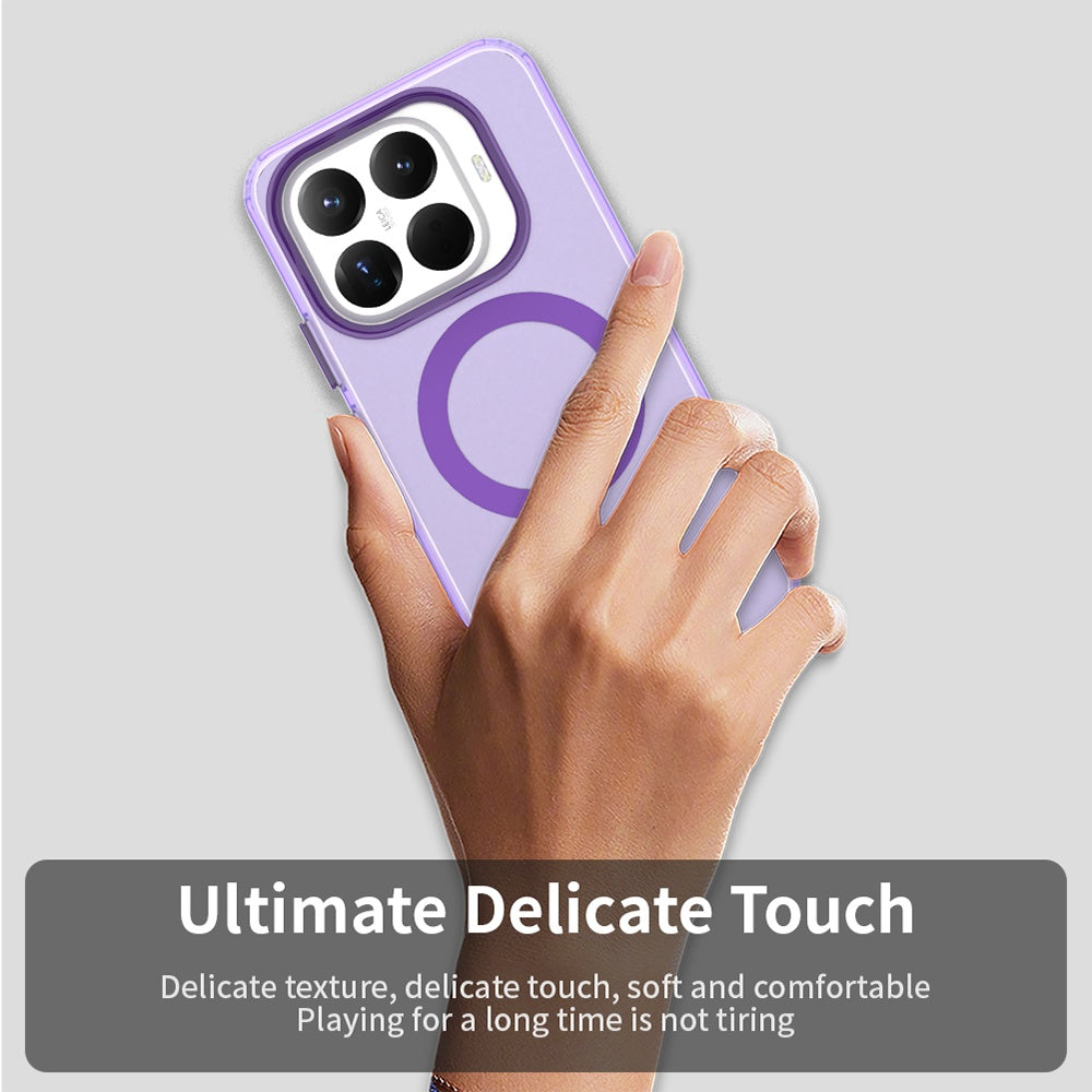 Capa MagSafe para Xiaomi 17T Pro, Techsuit, CandyCase, Roxo