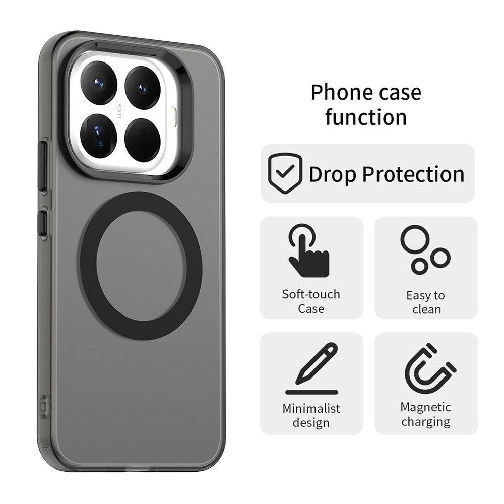 Capa MagSafe para Xiaomi 17T Pro, Techsuit, CandyCase, Preta