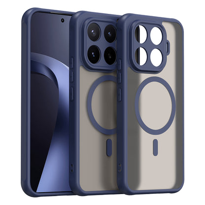 Capa MagSafe para Xiaomi 17T Pro, Techsuit, HaloFrost II, Azul Marinho