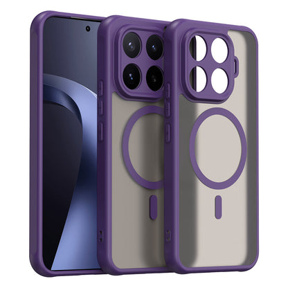 Capa MagSafe para Xiaomi 17T Pro, Techsuit, HaloFrost II, Roxa