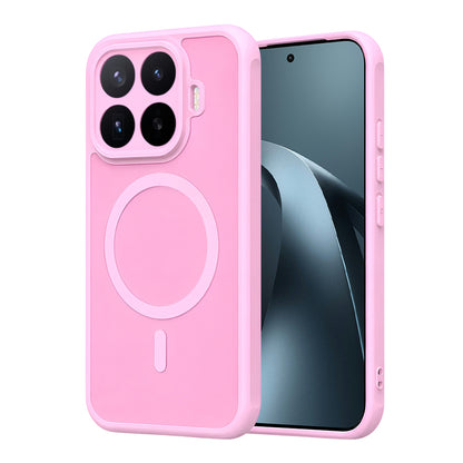 Capa MagSafe para Xiaomi 17T Pro, Techsuit, HaloFrost II, Rosa