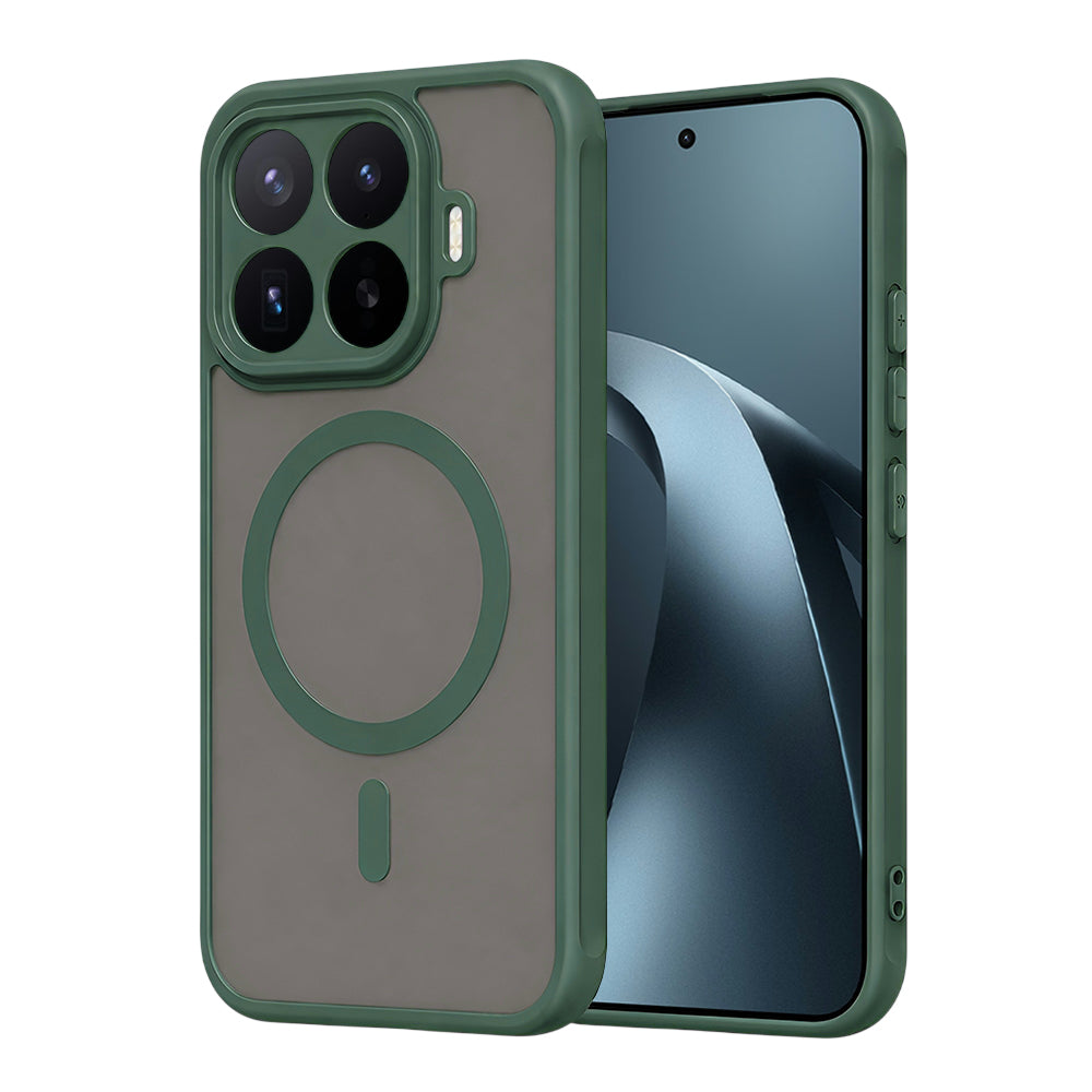 Capa MagSafe para Xiaomi 17T Pro, Techsuit, HaloFrost II, Verde