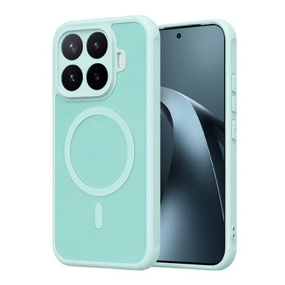 Capa MagSafe para Xiaomi 17T Pro, Techsuit, HaloFrost II, Verde Claro
