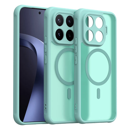 Capa MagSafe para Xiaomi 17T Pro, Techsuit, HaloFrost II, Verde Claro