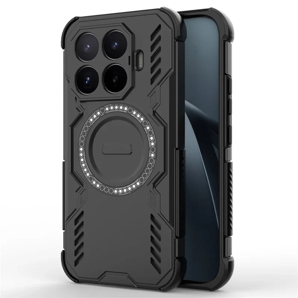 Capa MagSafe para Xiaomi 17T, Techsuit, ArmorMag, Preta