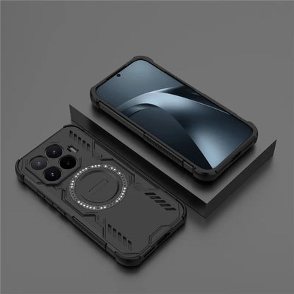 Capa MagSafe para Xiaomi 17T, Techsuit, ArmorMag, Preta