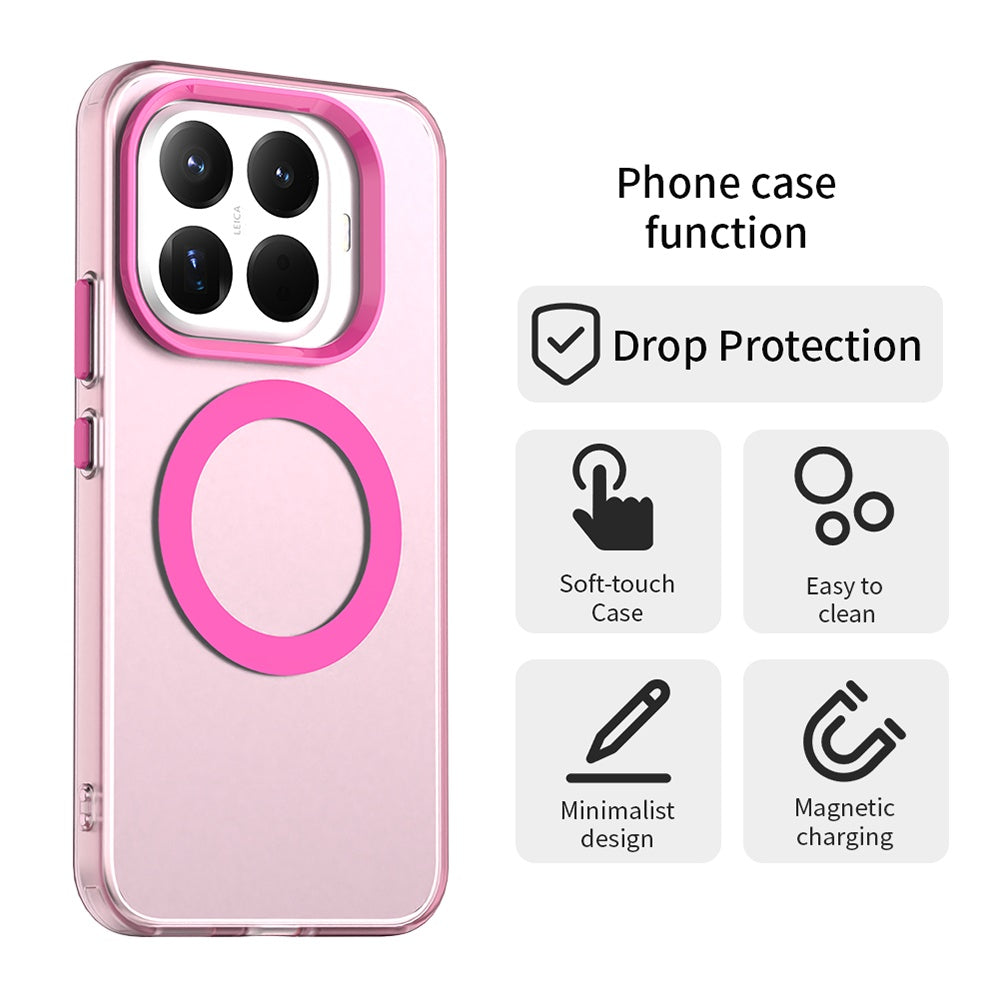 Capa MagSafe para Xiaomi 17T, Techsuit, CandyCase, Rosa