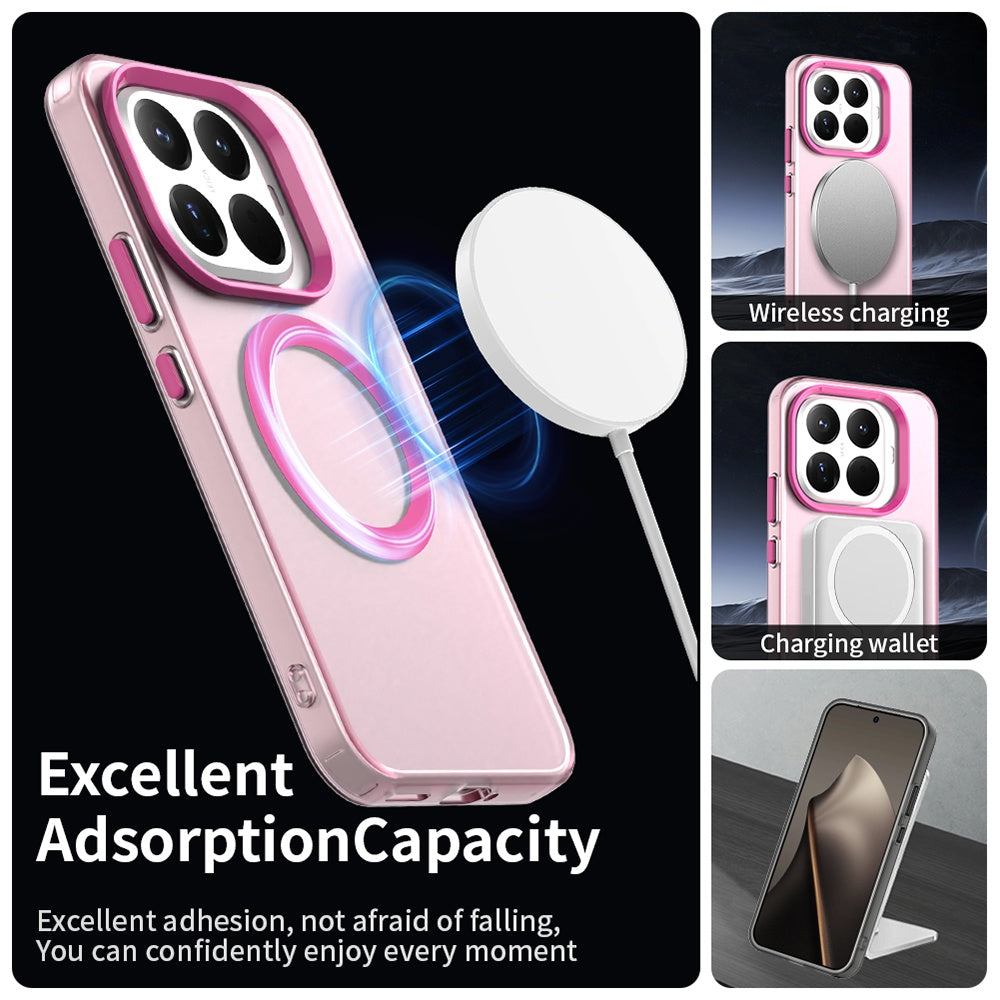 Capa MagSafe para Xiaomi 17T, Techsuit, CandyCase, Rosa