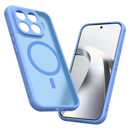 Capa MagSafe para Xiaomi 17T, Techsuit, HaloFrost II, Azul