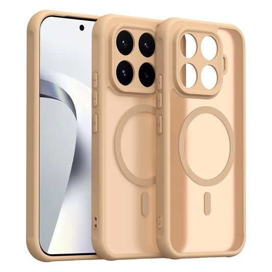 Capa MagSafe para Xiaomi 17T, Techsuit, HaloFrost II, Dourada