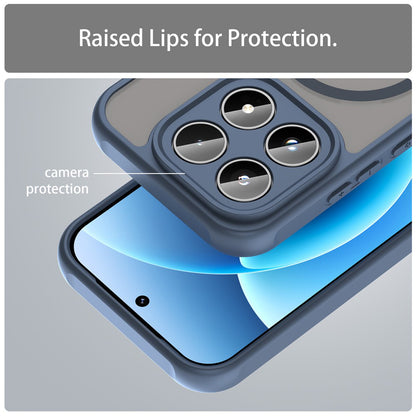 Capa MagSafe para Xiaomi 17T, Techsuit, HaloFrost II, Azul Marinho