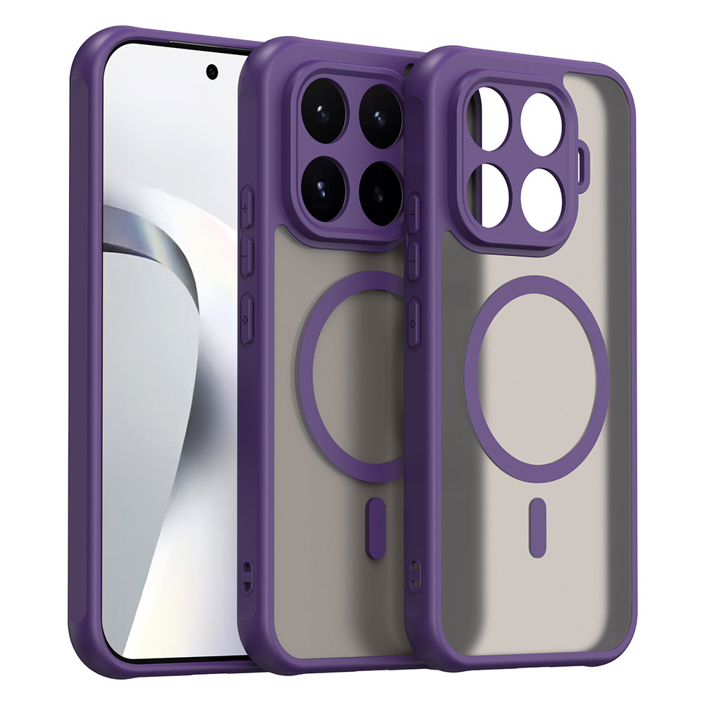 Capa MagSafe para Xiaomi 17T, Techsuit, HaloFrost II, Roxo