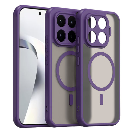 Capa MagSafe para Xiaomi 17T, Techsuit, HaloFrost II, Roxo