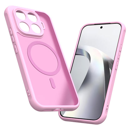 Capa MagSafe para Xiaomi 17T, Techsuit, HaloFrost II, Rosa