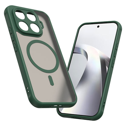 Capa MagSafe para Xiaomi 17T, Techsuit, HaloFrost II, Verde
