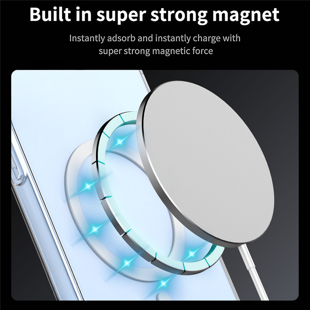 Capa MagSafe para Xiaomi 17T, OEM, Antichoque, Transparente