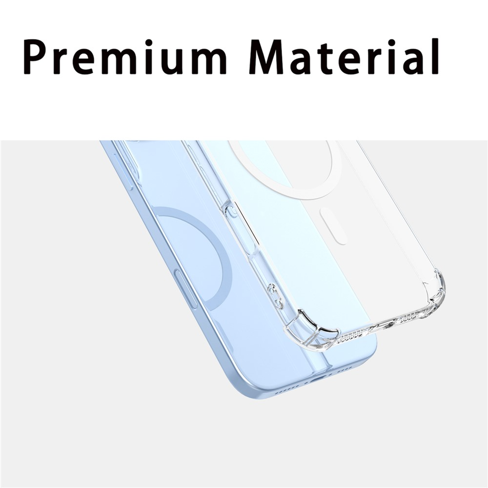 Capa MagSafe para Xiaomi 17T, OEM, Antichoque, Transparente