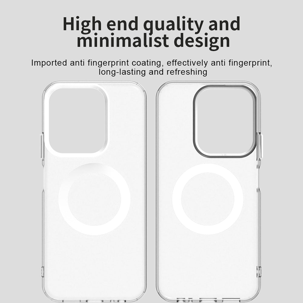 Capa MagSafe para Xiaomi Poco C85 4G / Redmi 15C 5G / 15C 4G, Techsuit, CandyCase, Branca