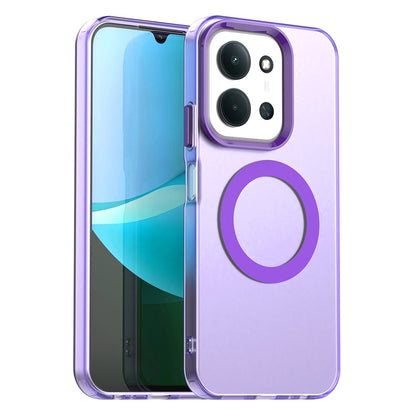 Capa MagSafe para Xiaomi Poco C85 4G / Redmi 15C 5G / 15C 4G, Techsuit, CandyCase, Roxo