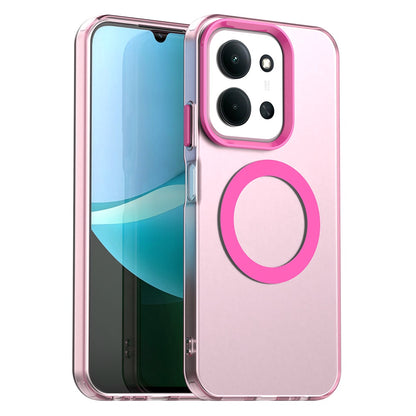 Capa MagSafe para Xiaomi Poco C85 4G / Redmi 15C 5G / 15C 4G, Techsuit, CandyCase, Rosa