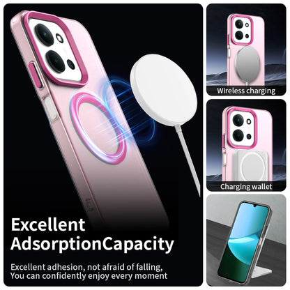 Capa MagSafe para Xiaomi Poco C85 4G / Redmi 15C 5G / 15C 4G, Techsuit, CandyCase, Rosa