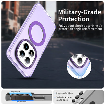 Capa MagSafe para Xiaomi Poco M8 Pro / Redmi Note 15 Pro+ 5G, Techsuit, CandyCase, Roxo