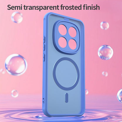 Capa MagSafe para Xiaomi Poco M8 Pro / Redmi Note 15 Pro+ 5G, Techsuit, HaloFrost II, Azul