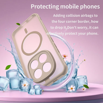 Capa MagSafe para Xiaomi Poco M8 Pro / Redmi Note 15 Pro+ 5G, Techsuit, HaloFrost II, Dourada