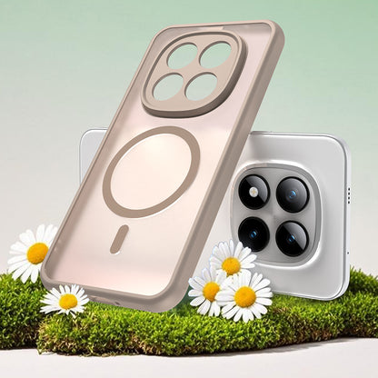 Capa MagSafe para Xiaomi Poco M8 Pro / Redmi Note 15 Pro+ 5G, Techsuit, HaloFrost II, Dourada