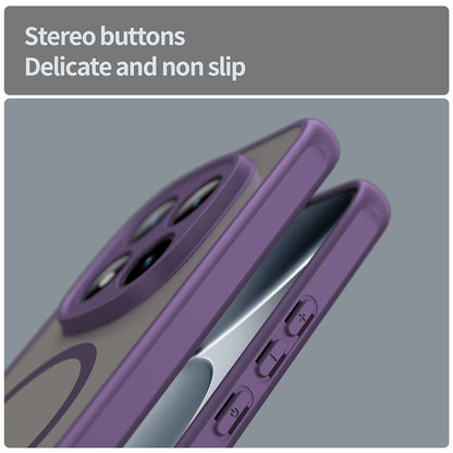 Capa MagSafe para Xiaomi Poco M8 Pro / Redmi Note 15 Pro+ 5G, Techsuit, HaloFrost II, Roxo