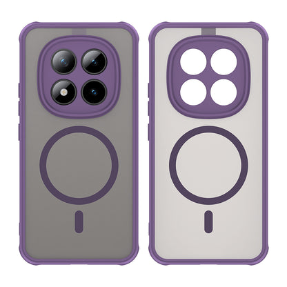 Capa MagSafe para Xiaomi Poco M8 Pro / Redmi Note 15 Pro+ 5G, Techsuit, HaloFrost II, Roxo